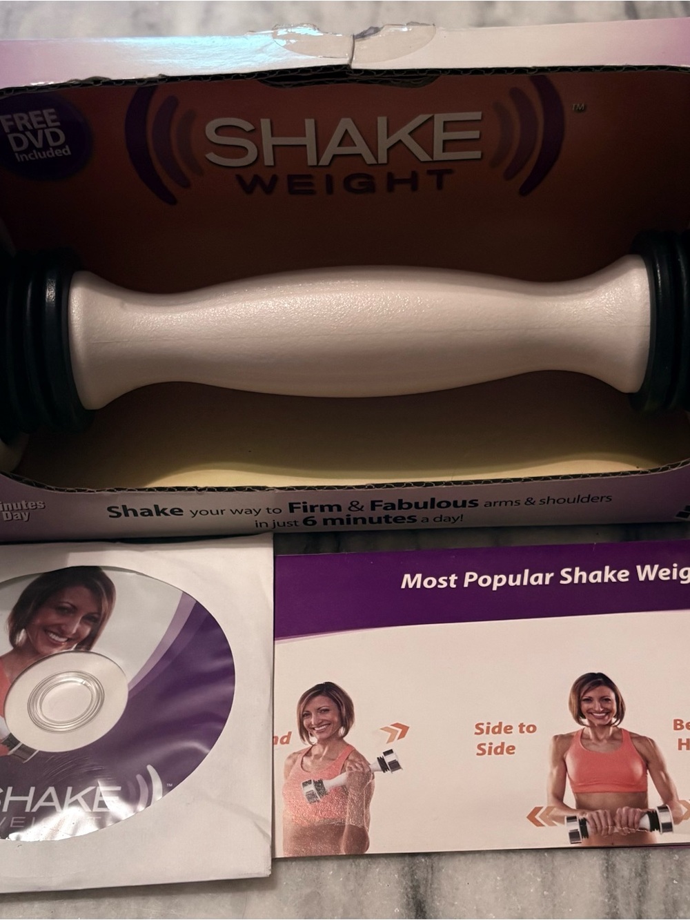 Shake to Firm & Fabulous arm&shoulder just
6 minutes a day !!